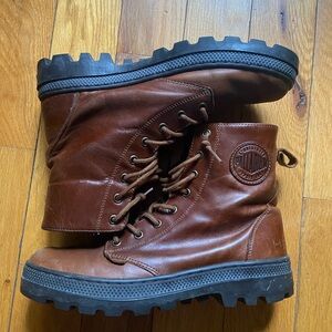 Brown Leather Boots